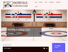 Tablet Screenshot of norfolkcurlingclub.org